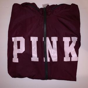 PINK Victoria's Secret Jackets & Coats - VS PINK'S MAROON WINDBREAKER PINK Victoria's Secret Jackets & Coats - VS PINK'S MAROON WINDBREAKER